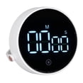 thumbnail image 2 of zhangqiuzhi Desktop Timer Minimalist Round 3 Level Volume Adjustable Digital Countdown with Ultra Clear Display for Sports Kitchen, 2 of 17