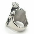 thumbnail image 3 of Mens Cobra Snake Ring Men Women Stainless Steel Jewelry Gift Silver Size 7-13, 3 of 4