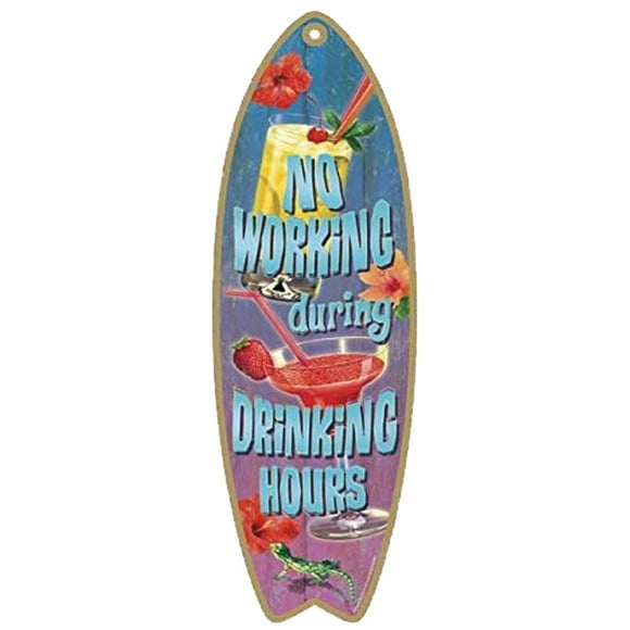 Tabla de Surf VentDepot Estilo marinero 1Pza 16x45cm Madera