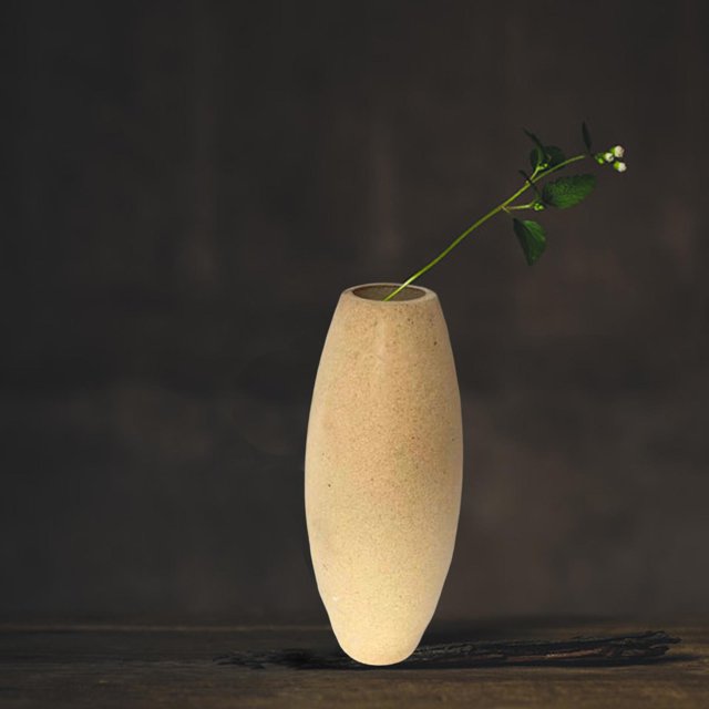 Maceta Florero Rústico a prueba de fugas Hecho a mano Moderno Maceta decorativa Maceta para mesa Oficina Boda Centro de mesa Decoración de plantas de , L estilo grande D Soledad jarrón de donas