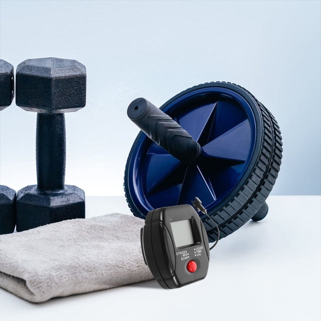 unbranded Stepper De Ejercicio Compacto Para Casa Con Monitor LCD Y Seguimiento De Calorías Negro
