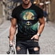 thumbnail image 1 of Camiseta Hip Hop Black Soul Street para hombre, camiseta de verano con garra de fantasma Harajuku, camiseta holgada de moda con estampado 3D de manga corta, ropa informal Tan Jianjun unisex, 1 of 2