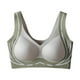 thumbnail image 1 of Brasier Mujer Tela de Mantequilla Sujetador de Realce de Espalda para Mujer, Ropa Interior sin Costuras, Copa Fija, Par de Sujetadores Tipo Chaleco Plegables Caídos Mediana, 1 of 7