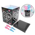thumbnail image 2 of 1 Set of Gender Reveal Party Box Gender Reveal Balloons Box Paper Balloons Box for Baby Shower, 2 of 4