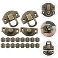thumbnail image 3 of EeaseCA 30pcs Hasp Lock Toggle Hasp Latch Cabinet Jewelry Box Hasp Latch Accessory, 3 of 7