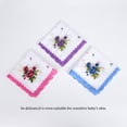 thumbnail image 4 of Langgg Cotton Gauze Muslin Square Lovely Flower Pattern Handkerchief Towel, 4 of 9