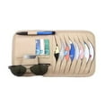 thumbnail image 5 of TINYSOME Car CDs DVDs Holder Bag Disc PU Storage Case Sunglasses Organize, 5 of 11