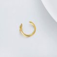thumbnail image 3 of 14k Solid Gold Nose Rings Nose Rings for Women 20G, Diameter 8mm, 3 of 7