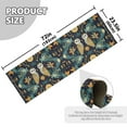 thumbnail image 5 of Yayeee Runner Rug for Bedroom 2'x6' Machine Washable Hallway Non Slip Mat, Brown Mystical Owls, 5 of 8
