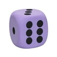 thumbnail image 1 of Large Foam Dice Color Foam Dice 3.15 Inches Big Dice For Building Educational Math Teaching Pastime Party 6 Foam Dice Anxiety Dice For Stress Rel, 1 of 4