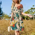 thumbnail image 2 of November Sleeveless Dress evening dress luxury evening dresses for women 2024 luxury dresses Women's skirt, 2 of 6