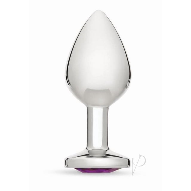 Me You Us Crystal Jewels Metal Plug Purple M