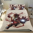 thumbnail image 1 of Iron Man Themed Bed Sheet Set Three Piece Set 53x79 Inches Comfortable And Skin Friendly Unique Design Creating A Star Studded Night, 1 of 6