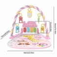thumbnail image 6 of Baby Music Activity Gym Rug Play Mat Newborn Carpet Pedal Piano Keyboard Infant Fitness Rack Playmat Crawling Game Pad Toys Gift, 6 of 9
