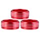 thumbnail image 1 of unbranded 3Ud Aros Para Botón De Aire Acondicionado Rojo En Aleación De Aluminio Elegante Para, 1 of 6