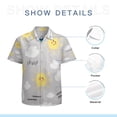 thumbnail image 7 of High Quality Hawaiian Shirts for Men Short Sleeve Aloha Beach Shirt Floral Summer Casual Button Down Shirts Blouses PV4JUH, 7 of 7