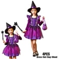 thumbnail image 5 of Disfraz de vampiro de Halloween para niñas, vestido de fantasía para carnaval, bruja, Joker, Cosplay, pesadilla antes de Navidad, Sally, 5 of 5
