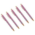 thumbnail image 1 of Dosaele 5 Pcs Stylo à Bille Rétractable avec Pince Stylo Imprimé Léopard Stylo à Bille, 1 of 21