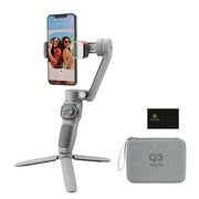 Zhiyun Smooth Q3 Combo, 3 Axis Handheld Smartphone Gimbal iPhone Stabilizer for iPhone Android Cell Phone Smartphone