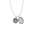thumbnail image 2 of Delight Jewelry Two-tone Daisy Flower Best Mom Ever Charm Necklace, 2 of 4