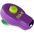 thumbnail image 1 of Clicker de entrenamiento para perros - Reforzador de comportamiento positivo para mascotas - Todas las edades, cachorros y perros adultos - Para recompensas y entrenamiento - Guía de entrenamiento, 1 of 7