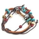 thumbnail image 1 of Pulsera de ojo azul, pulsera de cuentas, pulsera azul tejida a mano, accesorios, pulsera de cuentas, confiable y duradera, 1 of 14