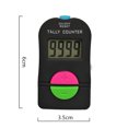 thumbnail image 5 of Tally Counter under $5! Cagogo Digital Hand Tally Counter Electronic Clicker with LCD Display, Manual Finger Counter for Gym Workouts People Counting Inventory Tracking Lap Counting, 5 of 5