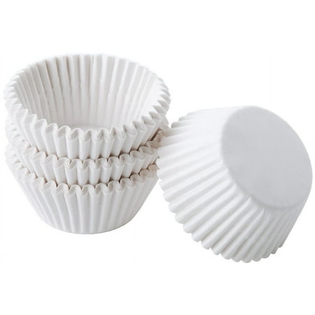 Wilton Mini Cupcake Liners, White, 350 Ct