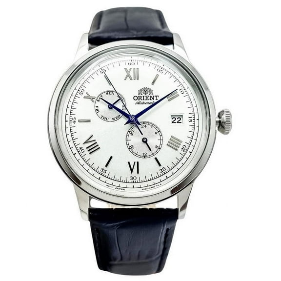 Orient Bambino Version 8 GMT Automatic White Dial Men's Watch RA-AK0701S10B