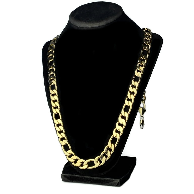 Mens gold 2024 necklace walmart