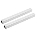 thumbnail image 5 of Uxcell 25mm x 25mm x 2mm x 300mm Length 6063 Aluminum Square Tube 2 Pack, 5 of 5