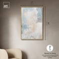 thumbnail image 5 of Blue and Beige II Canvas Minimalist Boho by Art Remedy, Gold Frame, 30" x 45", 5 of 7