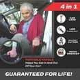 thumbnail image 2 of 4 in 1 Car Door Handle for Elderly Grab Bar Antislip Handle Assist Support Handle Multifunction Handle for Elderly and Handicapped(Red), 2 of 7