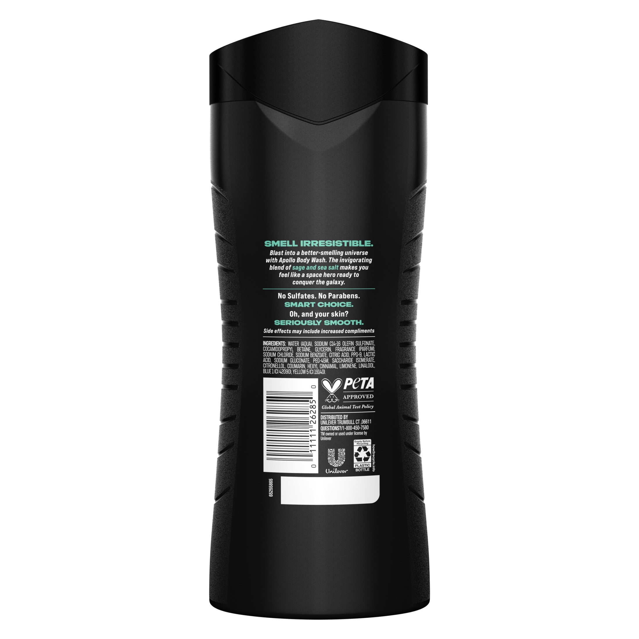 AXE Body Wash Moisturizing Apollo Paraben-Free & Sulfate-Free, 16 fl oz Twin