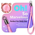thumbnail image 3 of NGB SUPREMACY For iPhone 17 Pro Max Phone Case Screen Protector Ring Holder Wrist Strap Lanyard Shiny Sparkly Glitter iPhone 17 Pro Max Case Cover, 3 of 9