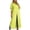 Yellow, variant on Womens Solid Color Casual Shirt Long Sleeve Button Down Lapel Collar Tunic Top Lightweight Versatile Blouse Black L