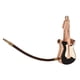 thumbnail image 2 of Candado De Huella Digital Bluetooth Impermeable Inteligente Para Casillero Equipaje Mochila Puerta De Almacén Forma De Guitarra Una Autorización 10 Juegos De Control De Huellas Dactilares, Diseño Resi, 2 of 8
