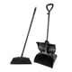 thumbnail image 2 of Matsuzay Juego de barrido de pie plegable: ahorro de espacio Almacenamiento conveniente Recogedor de escoba de lana a prueba de viento Suministros de limpieza para el hogar conjunto negro, 2 of 6