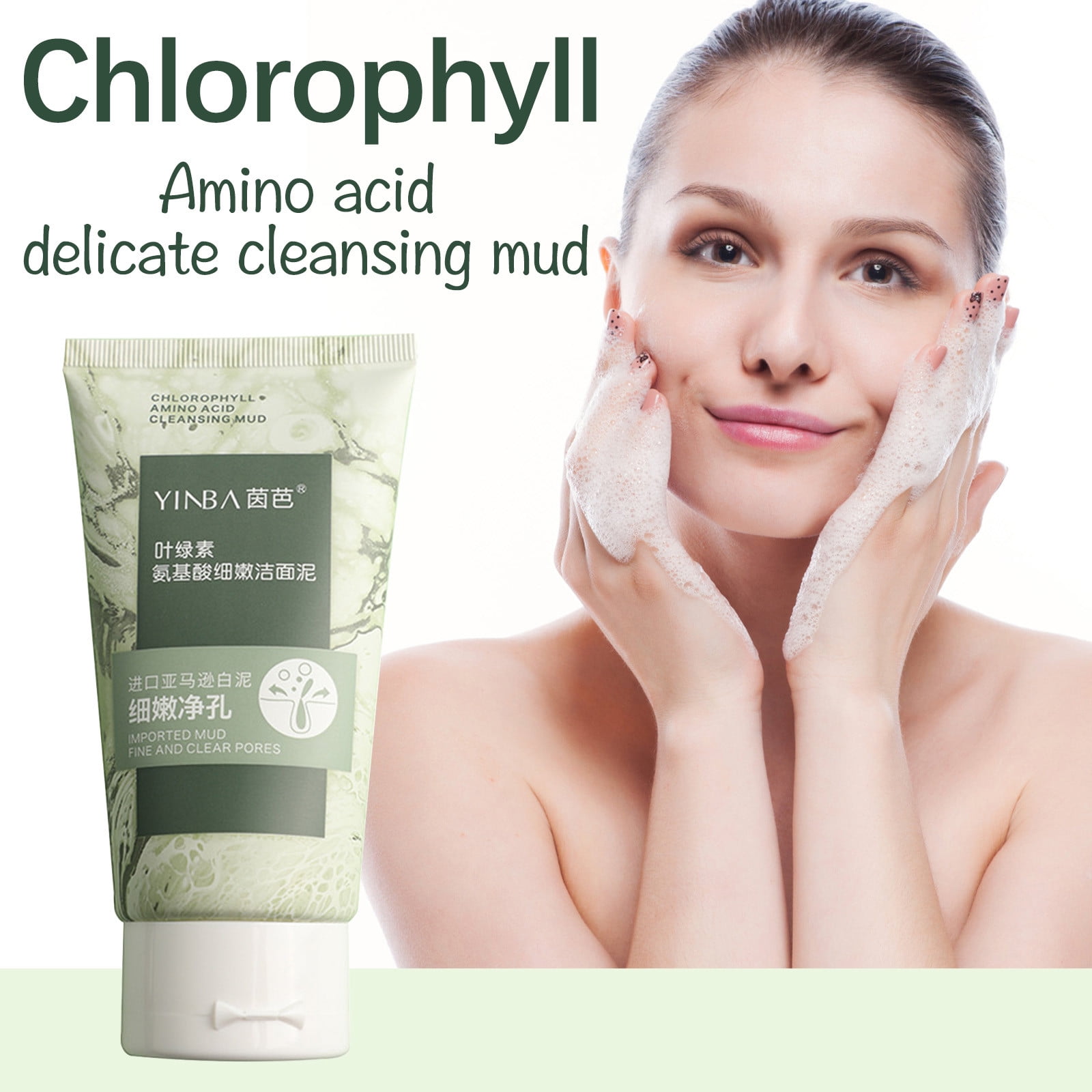 Chlorophyll Delicate Facial Cleanser, Chlorophyll Amino Acid Delicate