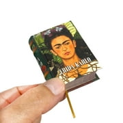 Frida Kahlo miniature book in spanish easy to read lujo pasta dura 440 paginas
