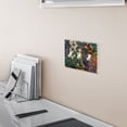 thumbnail image 5 of Yayeee Toggle Light Switch Wall Plate 3-Gang 6.37"x4.48" Decorative Outlet Cover, White Floral Garden, 5 of 7