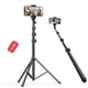 thumbnail image 1 of EMART 52’’ Tripod for iPhone, Adjustable Cell Phone Travel Tripod Stand with Remote for Video Recording, Flexible Smartphone Selfie Stand for Camera Ring Light Filming, 1 of 5