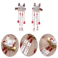thumbnail image 4 of 1 par chino cuelga tassel horquilla metal animal clip de pelo panote decoración del cabello, 4 of 7