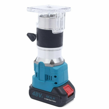 

Miumaeov 300W Wood Router Kit 110V Electric Handheld Wood Laminate Slotting Machine Joiner Tools 48V for Wood