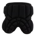 thumbnail image 3 of Pantalones cortos protectores de cadera 3D Sunnimix para Niños Esquiadores patinaje negro, 3 of 8