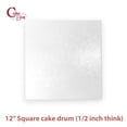thumbnail image 2 of Tablas cuadradas para tartas Cakebon, paquete de 12 unidades, 30 cm, resistentes, 1,3 cm de grosor, 2 of 7