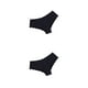 thumbnail image 4 of Jumpingount Letras Bragas de mujer Ropa interior amigable con la piel Calzoncillos de seda Cintura baja Ropa interior íntima Calzoncillos sexy Negro METRO 2piezas, 4 of 6
