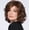 Dark brown, variant on Short Curly Hair Wigs for Women with Side Bangs - Natural Look & Comfortable Fit