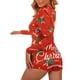 thumbnail image 5 of Txlixc Camisón de Navidad femenino con cuello en V Txlixc moda, 5 of 7