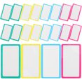 thumbnail image 4 of SHISUYAN 20pcs Reusable Dry Erase School Labels Removable Sticky Labels Name Tags Stickers for Classroom Office School Kitchens Use, 4 of 9